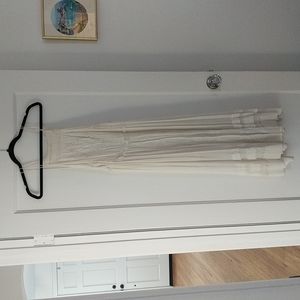 Women's white/cream, Free People boho skinny strapped dress